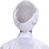5 Pack Anti-Static Dome Breathable Mesh ESD Caps | Dust-Proof Elastic Hair Covers for Cleanrooms Workshops (White) view 4