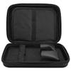 Barber Bag for Clippers Supplies, Sturdy Clipper Storage Case for Barber Accessories, Hair Trimmer Organizer Travel Bag for Men Razor Guard Grooming Kits (Big-Black) view 2