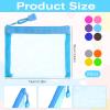 24 Pack Mini Mesh Pouches, Zipper Pouch Mesh Bags Small Zipper Pouch Mini Zippers Bag 5.12*3.94inch Nylon Meshs with Zippers Cosmetic Bags Lipstick Bag Coin Purse for Women Purse Beauty Travel Pouchs view 2