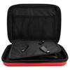 Barber Bag for Clippers Supplies, Sturdy Clipper Storage Case for Barber Accessories, Hair Trimmer Organizer Travel Bag for Men Razor Guard Grooming Kits (Big-Red) view 4