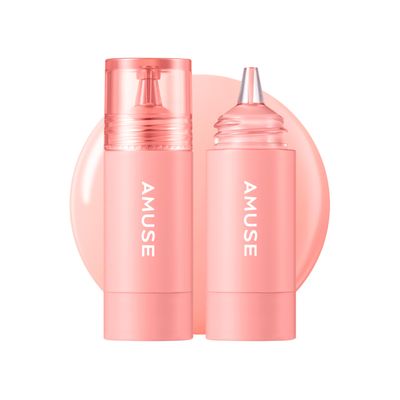 Amuse SEOUL Cheek Tok Tok Liquid Blush  Vegan Korean Makeup, Dewy Glow, Natural Flush, Long-Lasting Hydrating Formula (01 Boksoonga Tok)