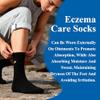 4 Pairs Moisturizing Socks for Dry Feet Overnight 8.7", Eczema Socks Women for Cracked Heel Foot Care Spa Sleeping Travel, Black view 3