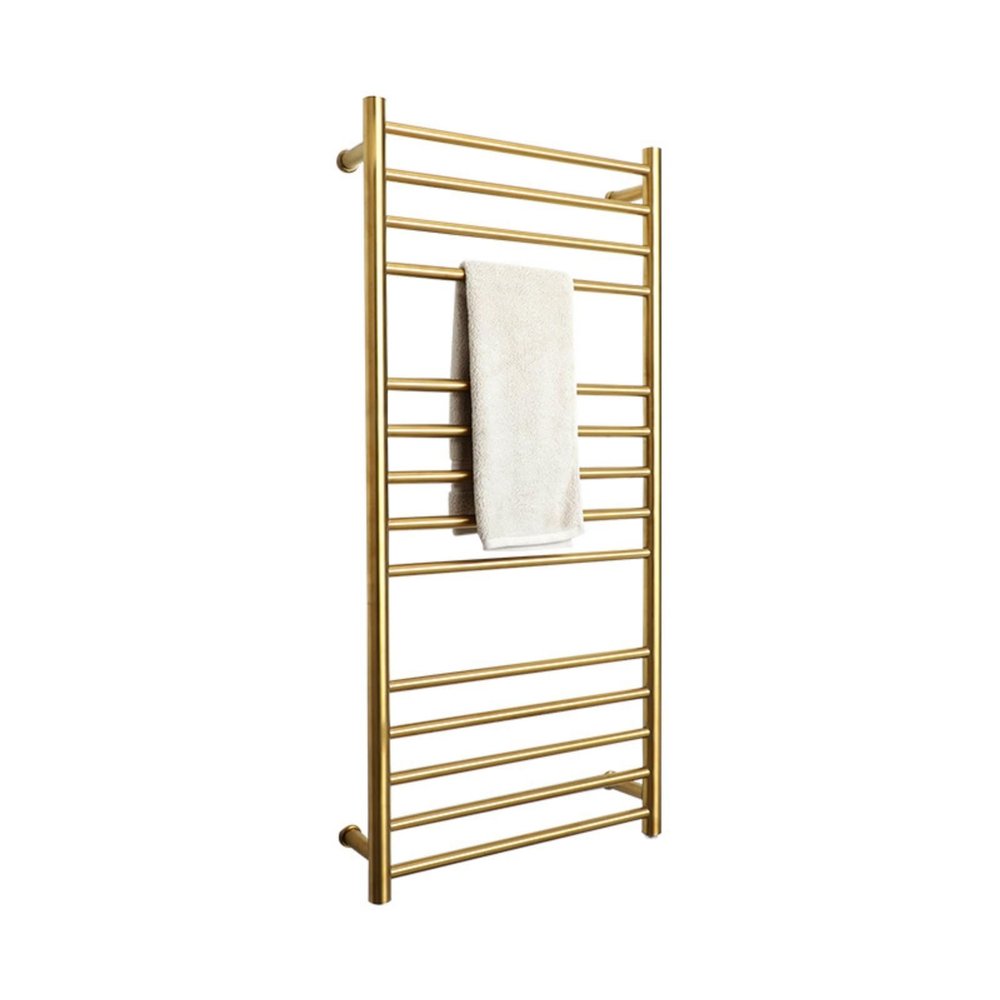 Towel Warmer, Wall Mounted Bath Heater, Clothes Airer Dryer, LED Display, Built-in Timer, Adjustable Temperature, Hot Towel Rack for Bathroom and Hotel