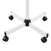 Facial Steamer, Floor Standing Skin Care Equipment, Professional Esthetician Steamer with Wheels, 360 Rotatable Body/Nozzle Adjustable Height for Home/Beauty Salon/Spa (White) view 4
