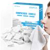 ANKEXIN 200 PCS Compressed Towels, Extra Thick Disposable Face Towel Tablets, Portable Bulk Compressed Coin Tissues for Home, Travel, Camping, Outdoor Sports view 1