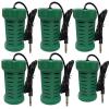 6 Pack Arrays for Ionic Detox Foot Bath, Foot Detox Arrays Replacement Stainless Steel Coils Double Layered Arrays for Home Massage Ionic Foot SpaDetox Bath Ionic Machine (Green) view 1