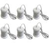 6 Pack Arrays for Ionic Detox Foot Bath, Foot Detox Arrays Replacement Stainless Steel Coils Double Layered Arrays for Home Massage Ionic Foot SpaDetox Bath Ionic Machine (White) view 2