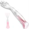 Replacement Razor Handle Compatible with Gillette Venus, Non-Slip Ergonomic Grip, Handle Only, Pink, 1 PCS view 1
