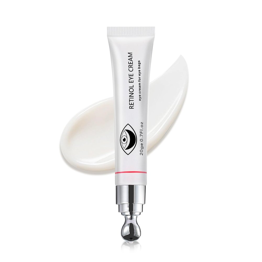 Instant Reduction of Eye Bags -Retinol Eye Cream Dark Circles,Bags Under Eyes,Eye Repair Cream AntiAging Moisturizer,retinol,Under Eve Care Creams Suit Women Men EyeFirm Smooth fimming eye-0.7 OZ-EEE