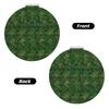 DDTKLSNV Background St Patrick's Day Glitter Compact Mirror Small Pocket Pu Leather Makeup Mirrors 1x/2x Magnifying Portable Pocket Mirror for Women Girls view 2