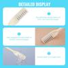 Nasal Hair Cutter, 2025 New Nose Hair Trimmer for Men Women, 360 Rotating Portable Manual Nose Hair Remover, Double Sided Noses Hairs Knife Travel Essentials (Blue, 3Pcs) view 2