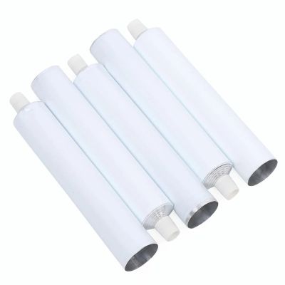 100 Pack Empty Aluminum Squeeze Tubes 100ml  Reusable Travel Lotion Bottles for Cream, Serum, Shampoo  Leak-Proof with Screw Cap  Lightweight & Portable  for Skincare, Haircare, Toiletries