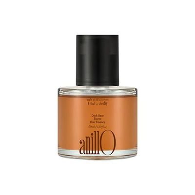 ANILLO Dark Beer Biome Hair Essence - Strengthening & Nourishing Damage Repair Hair Oil Serum with Biotin, Olive Oil, Beer Yeast &10-type Protein Complex - Vegan, Paraben & Silicone Free 1.69 fl oz