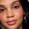 Flower Knows Shell's Jewel Silk Satin Embossed Blush+Blush Brush view 3
