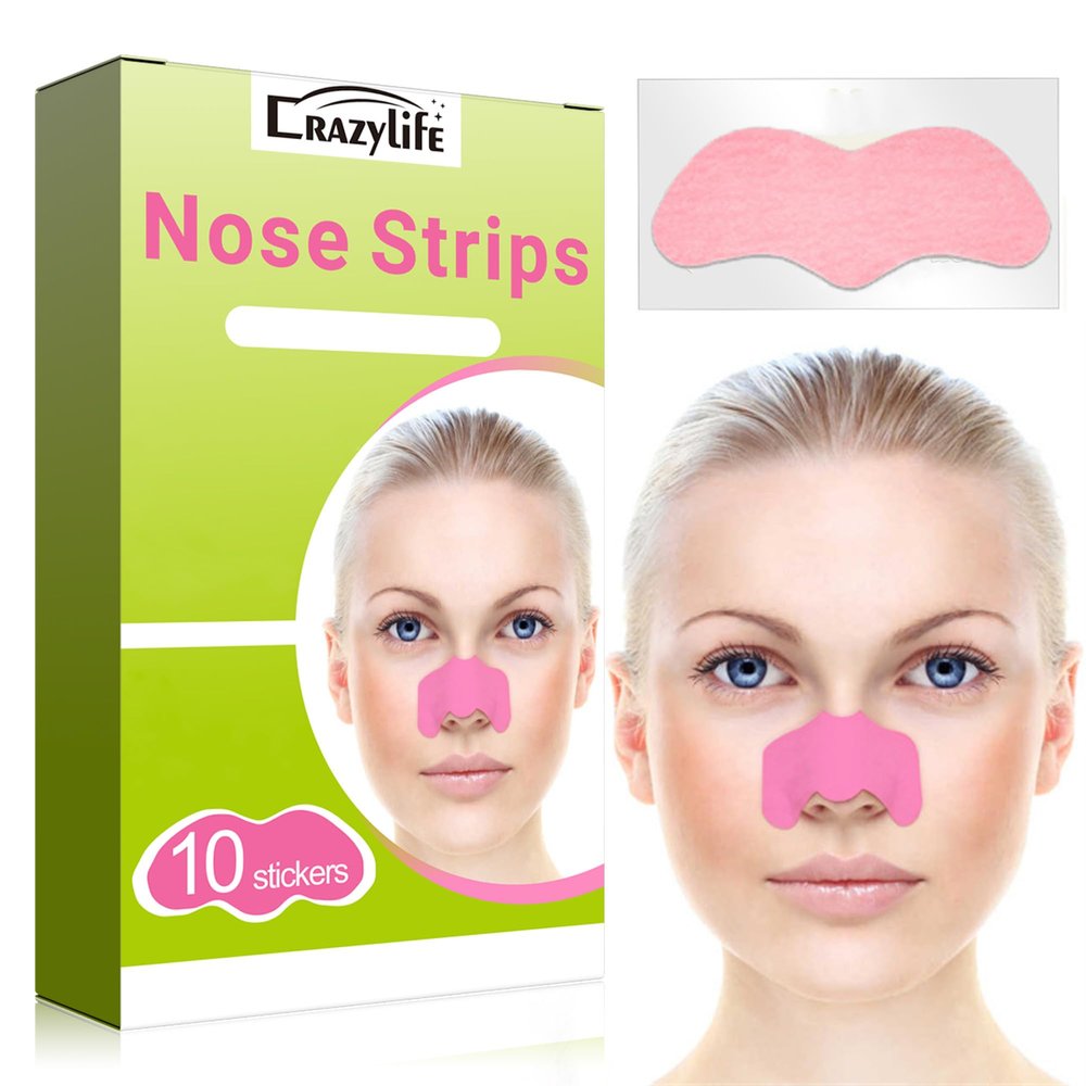 Professional Pore Cleansing Nose Strips - 10 Count Blackhead Remover for Deep Cleaning, Safe and Effective, Pain-Free Removal for Men and Women