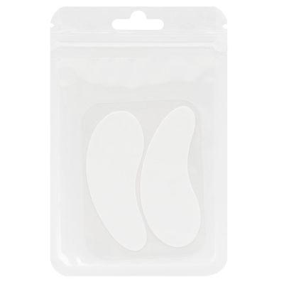 1 Pair Eyelash Perm Silicone Eye Pads Lash Lifting Curler Patches Tool Under Pads Silicone Reusable Pad False Curling Perming False Lashes Perming Extension Positioning Sticker Cushion
