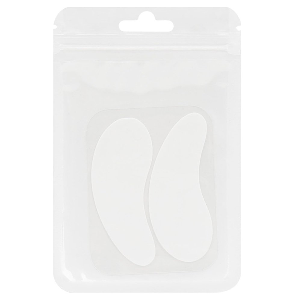 1 Pair Eyelash Perm Silicone Eye Pads Lash Lifting Curler Patches Tool Under Pads Silicone Reusable Pad False Curling Perming False Lashes Perming Extension Positioning Sticker Cushion