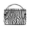 HSYOYO Zebra Print Pattern Makeup Bag for Women Travel Cosmetic Bag Large Makeup Case Portable Toiletry Skincare Organizer Bags view 4