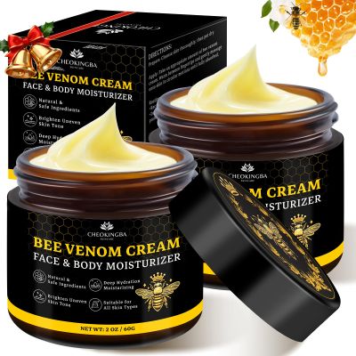 2PCS Bee Venom Comprehensive Cream: Wrinkle Care Face Lift & Firming, Effective In Reducing Skin Blemishes, Natural Care and Non-Irritating, Bee Venom Joint Cream for All Body Parts, 60g * 2PCS