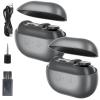 2025 New Upgraded Smart Nail Clippe with LED Light - Safe Toe & Fingernail Trimmer for Seniors, Adults, Kids, Baby (2Pcs-Gray) view 1