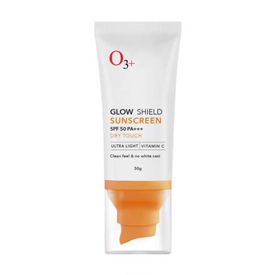 03+ Glow Shield Advanced Sunscreen Lotion with SPF 50 PA+++, 50g