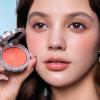 Flower Knows Shell's Jewel Silk Satin Embossed Blush + Blush Brush Set view 2