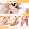 200 Pcs Non-Woven Wax Strip 2.8" X 44 Yards Pre-Cut Wax Strips with Acrylic Holder 1 Roll Epilating Wax Strips Waxing Paper Sheets for Body Legs Lint-Free Air Removal Paper for Home Professional Salon view 3