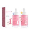 (2-Pack) Pink Peptide 12 Serum with Niacinamide, Bakuchiol & Collagen - Brightens Skin Tone, Minimizes Pores, Firms & Lifts, Deeply Hydrates for Glowing Skin view 1