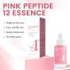 (2-Pack) Pink Peptide 12 Serum with Niacinamide, Bakuchiol & Collagen - Brightens Skin Tone, Minimizes Pores, Firms & Lifts, Deeply Hydrates for Glowing Skin view 2