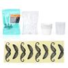 ZJchao Nose Hair Removal Wax Kit Nasal Eyebrow Hair Remover Painless Safe Effective Double Sided Puller with Wax Beads for Clean Soft Smooth Nose view 1