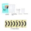 ZJchao Nose Hair Removal Wax Kit Nasal Eyebrow Hair Remover Painless Safe Effective Double Sided Puller with Wax Beads for Clean Soft Smooth Nose view 3
