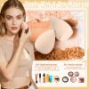 17PCS Makeup Sponges Set with 6PCS Powder Puff, 3PCS Mini Makeup Sponges Blender, 3PCS Foundation Mini Make Up Sponge Puff and 1PCS Make Up Sponges Holder view 2