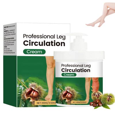 LHBMET Professional Leg Circulation CreamFluid Ease Leg Soothing CreamEdema Relief for Legs and FeetEffectively reduce leg discomfort (1PC)