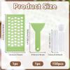 arricraft 150 Pcs Lip Balm Tubes with Filling Tray and Spatula, 8ml Empty Tubes Plastic Clear Lip Gloss Balm Containers for DIY Make Up view 2