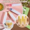 arricraft 150 Pcs Lip Balm Tubes with Filling Tray and Spatula, 8ml Empty Tubes Plastic Clear Lip Gloss Balm Containers for DIY Make Up view 4