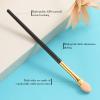 10pcs Eyeshadow Brush Sponge Applicators Tool Reusable Eyeshadow Applicators Tool Eyeshadows Applicator Stick Sets Round Foam Makeup Eyeshadows Brush Applicator Tools for Girls view 3