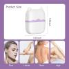 Ice Roller for Face and Eyes,Valentines Day Gifts for Her Him,2 in 1 Face Roller and Travel Case,Facial Skin Care Tools,Gifts for Her Women Mom Wife(Purple) view 3
