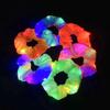 10 Packs Light Up Hair Bands Glow in the Dark Flashing Hair Bands Glowing Hair Accessories for Halloween Glow Party Music Festival Accessories view 4