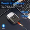 YOXSPD Electric Foil Shavers for Men: Mini Electric Razor with 3 Floating Blades, LED Display, Dual Speed - IPX7 Waterproof Wet/Dry Cordless Razor, USB Fast Charging, Travel Lock view 3