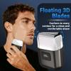 YOXSPD Electric Foil Shavers for Men: Mini Electric Razor with 3 Floating Blades, LED Display, Dual Speed - IPX7 Waterproof Wet/Dry Cordless Razor, USB Fast Charging, Travel Lock view 4