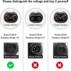 15V Shaver Charger CordCompatible For PhilipsCompatible For NorelcoHQ8505 9000 7000 5000 3000 Series Mg7750 Mg7790 Electric Shaver,Aquatec,Arcitec(EU) view 3