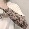 1/2pcs Arm Flower Simulation Temporary Tattoo Stickers For Men And Women, Semi Permanent, Waterproof, Lasting For 2 Weeks, Fake Tattoos(2pcs) view 2