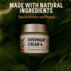 Bee by the Sea Overnight Cream with Sea Buckthorn & Honey - 1.7 oz Moisturizer for Nighttime Skincare view 4