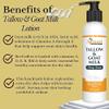 AJOMED COSMETICS Tallow & Goat Milk Body moisturizing Lotion for Sensitive Skin, handmade tallow cream (12 Fl OZ, Lavender Vanilla) view 3