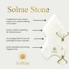 Gua Sha Bian Facial Stone With Jade Roller | Gua Sha Facial Tool Kit to Lift, Plump, Tone and Sculpt | Hand Crafted with 100% Authentic Bian Stone for Daily Use | Gifts for Women view 2