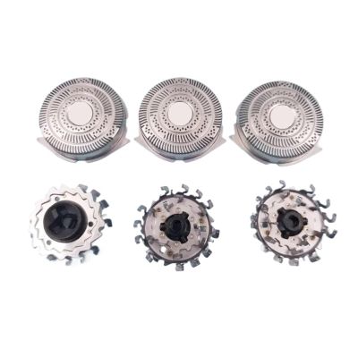 3PCS Electric Razor Head Replacement Compatible For Philips Razor Blade HQ9 HQ8100 HQ8140 HQ8142 HQ8150 HQ8160 HQ8170 HQ9170 HQ9160 HQ9020Shaving Heads Parts