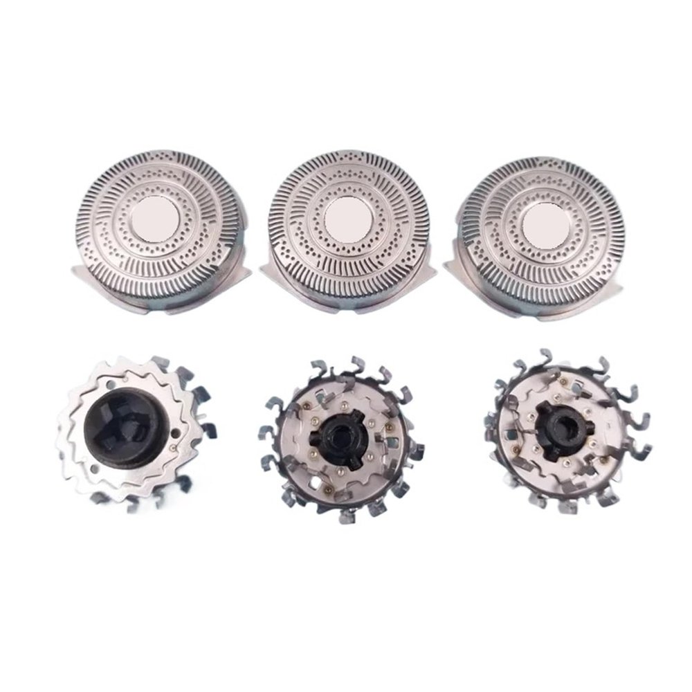 3PCS Electric Razor Head Replacement Compatible For Philips Razor Blade HQ9 HQ8100 HQ8140 HQ8142 HQ8150 HQ8160 HQ8170 HQ9170 HQ9160 HQ9020Shaving Heads Parts