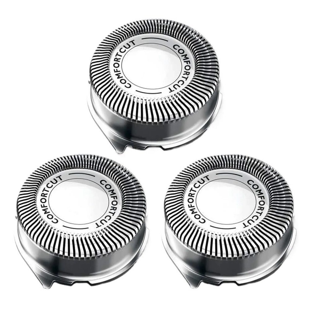 3pcs SH30/50 Electric Razor Replacement Shaving Head Compatible For Philips S5079 S5080 S5081 S5095 S738 S510 S511 S512 S520 S561 S570 S571 Razor Blade Accessories
