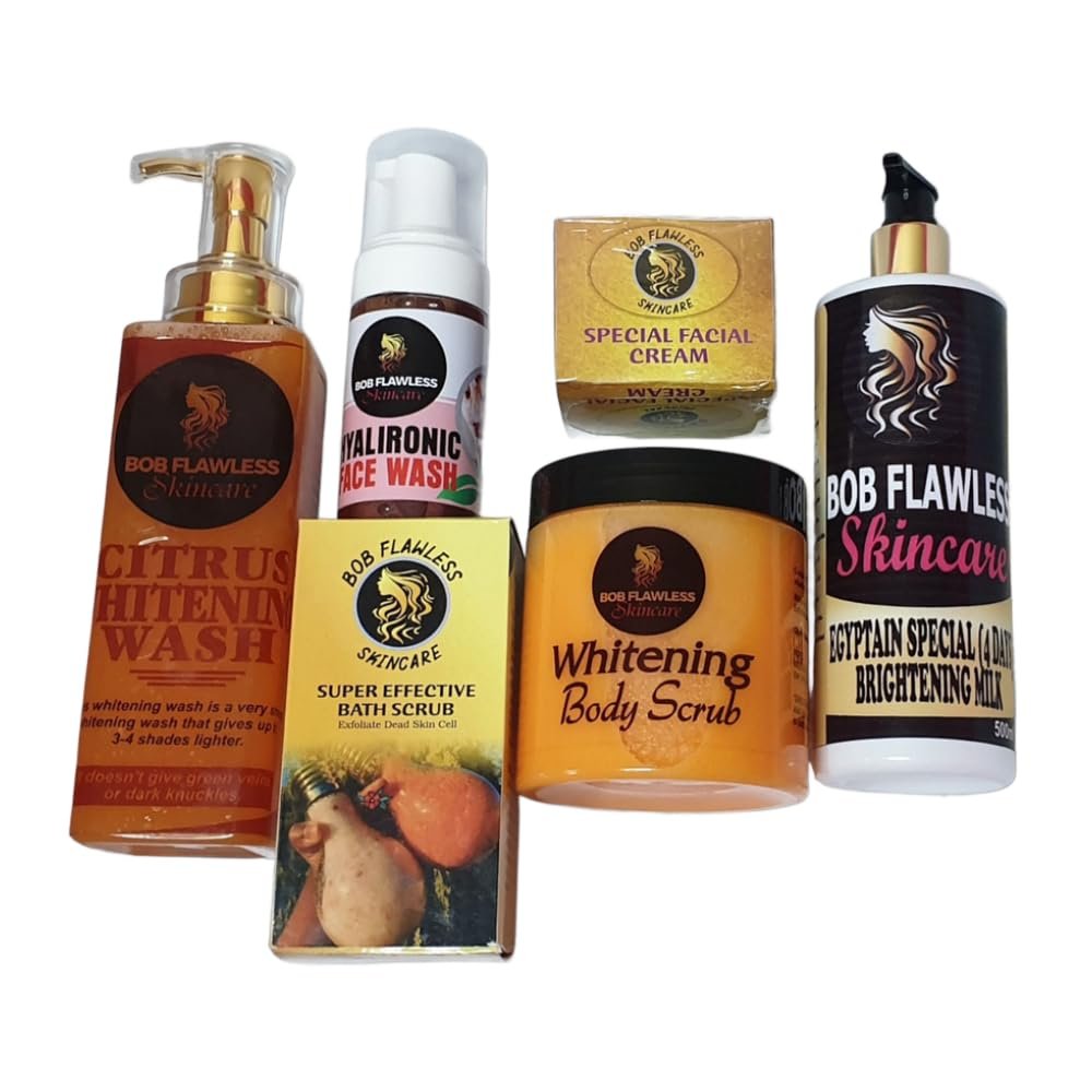 Bob Flawless Egyptian Special Set 4 Days Whitening Milk (500ml Set)