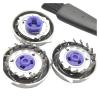 3Pcs HQ8 Razor Blade Replacement Head PartsCompatible For Philips Electric Shaver HQ7120 HQ7100 PT730 PT735 PT860 PT870 AT750 AT751 AT890 AT891 view 3